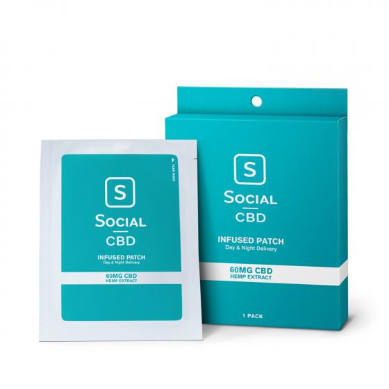 Social CBD Patch - 60 mg